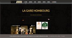 Desktop Screenshot of lagarehombourg.be