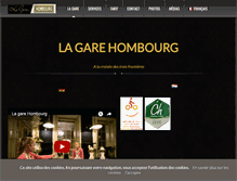 Tablet Screenshot of lagarehombourg.be